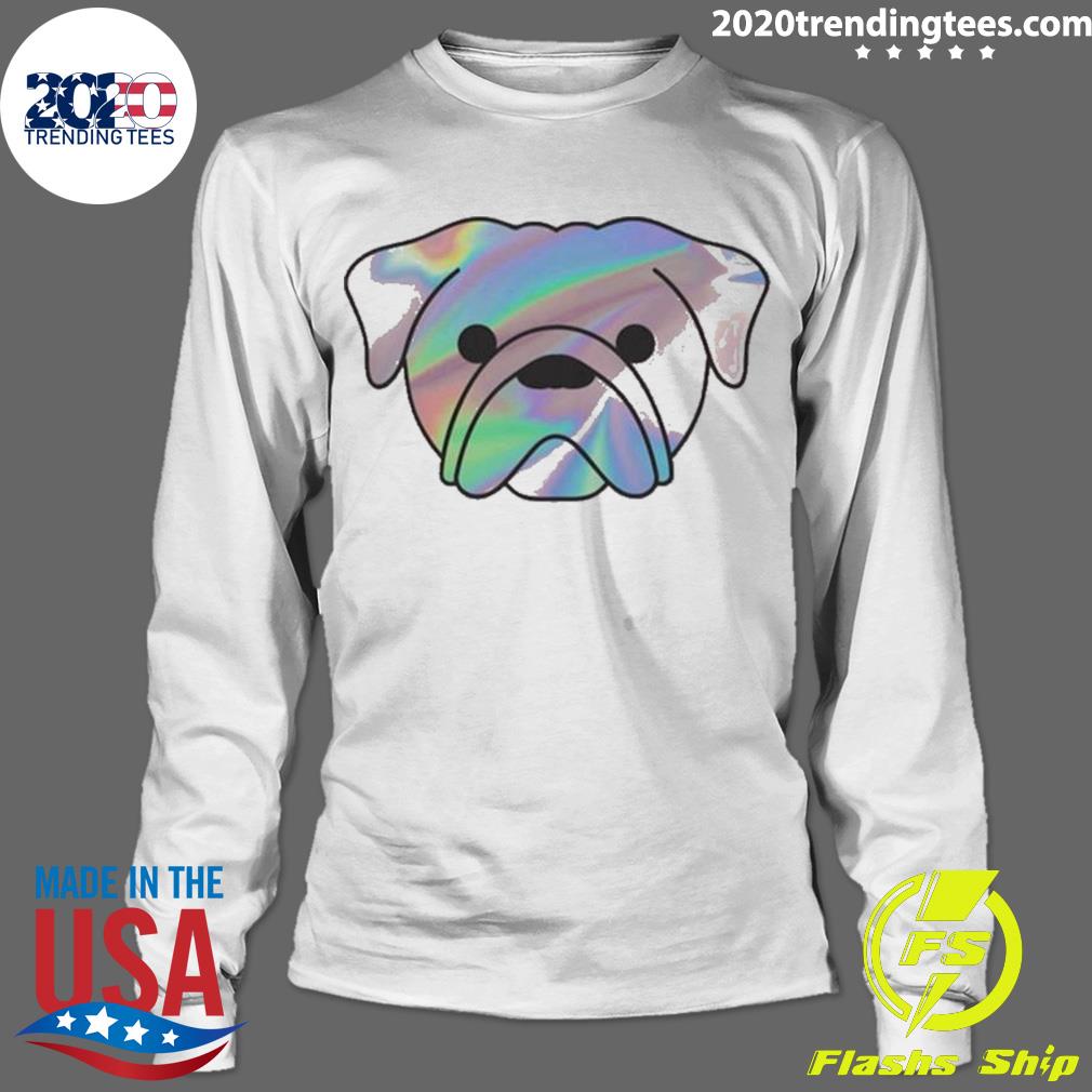 Nice holographic Pug - Adult & Kids T-Shirts, Sweatshirts & Hoodies apparel design preview 4