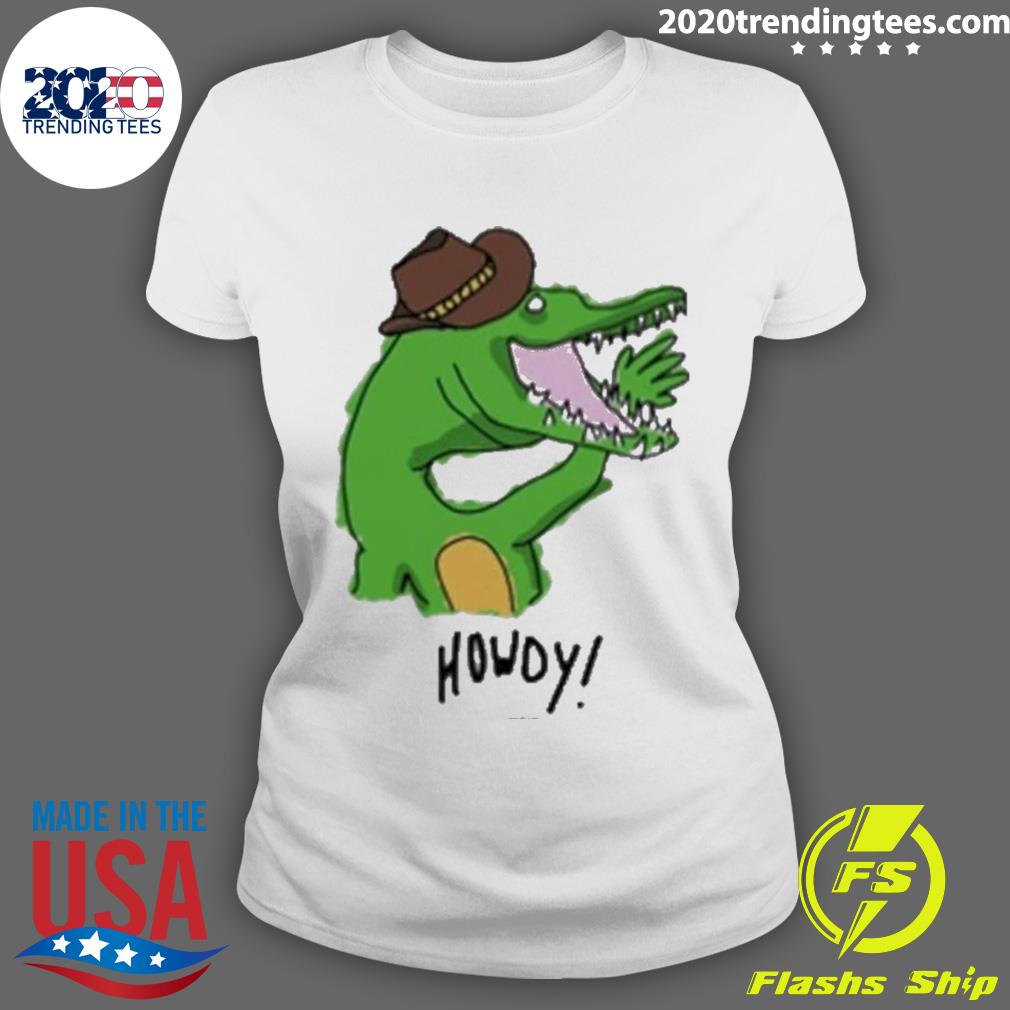 Nice howdy Croc - Adult & Kids T-Shirts, Sweatshirts & Hoodies apparel design preview 3