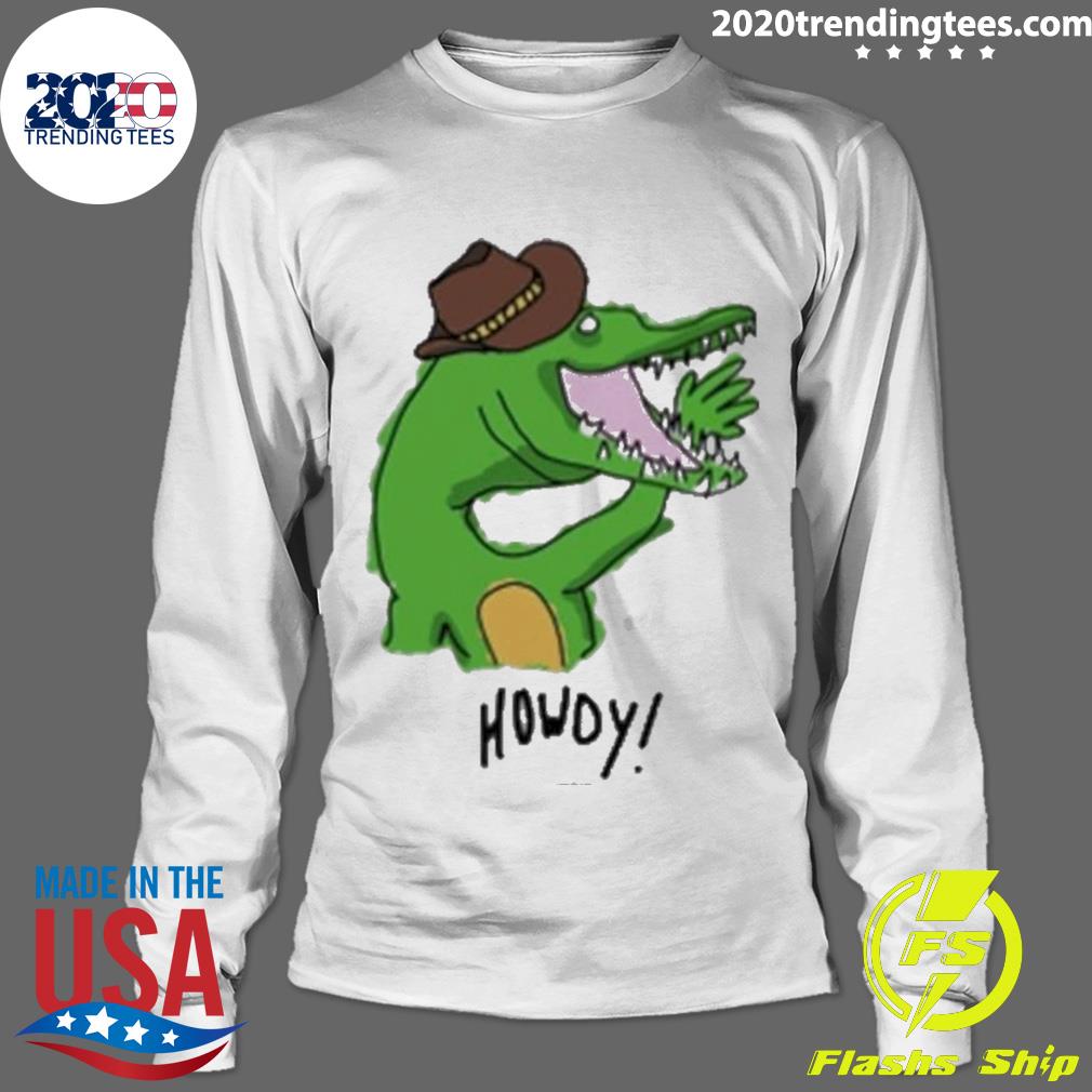Nice howdy Croc - Adult & Kids T-Shirts, Sweatshirts & Hoodies apparel design preview 4