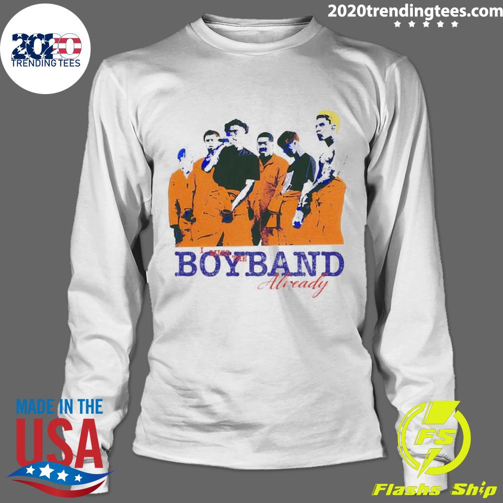 Nice i Miss The Boyband Already 2022 - Adult & Kids T-Shirts, Sweatshirts & Hoodies apparel design preview 4