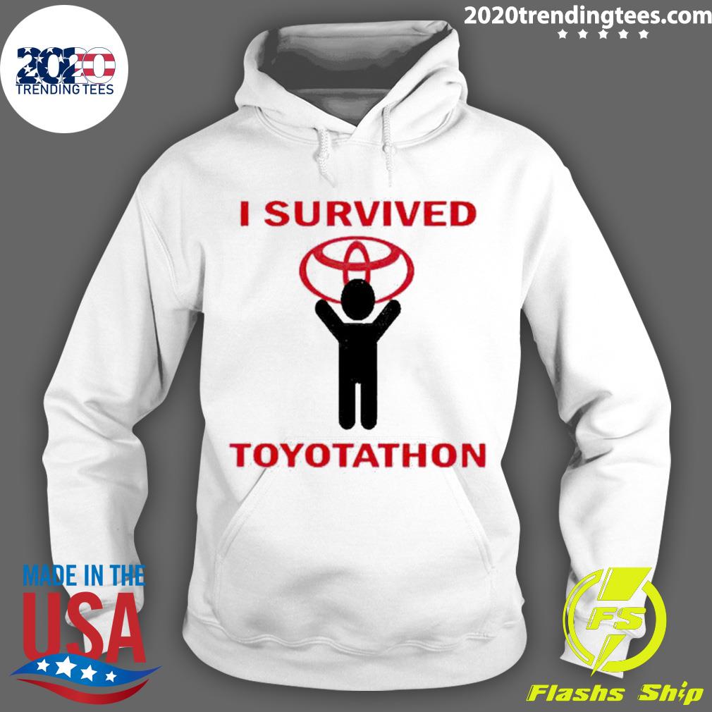 Nice i Survived Toyotathon - Adult & Kids T-Shirts, Sweatshirts & Hoodies apparel design preview 2