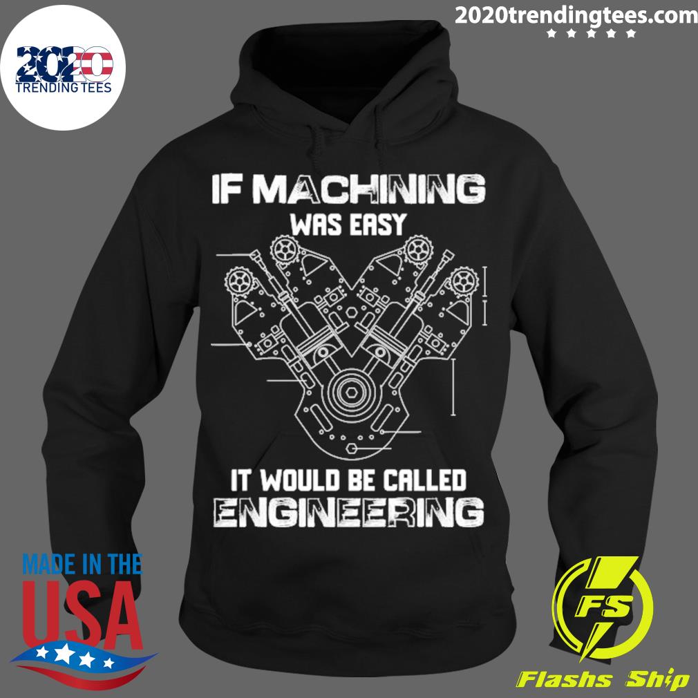 Nice if Machining Was Easy It Would Be Called - Adult & Kids T-Shirts, Sweatshirts & Hoodies apparel design preview 2