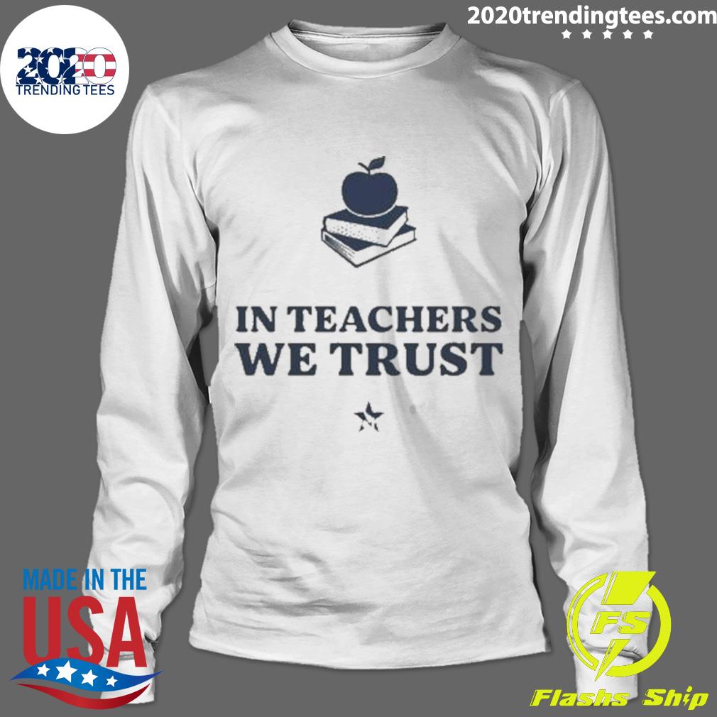 Nice in Teachers We Trust - Adult & Kids T-Shirts, Sweatshirts & Hoodies apparel design preview 4