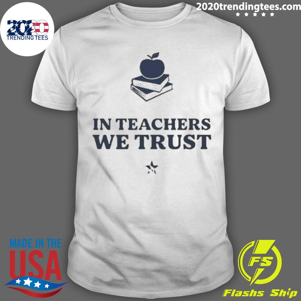 Nice in Teachers We Trust - Adult & Kids T-Shirts, Sweatshirts & Hoodies apparel design preview 1
