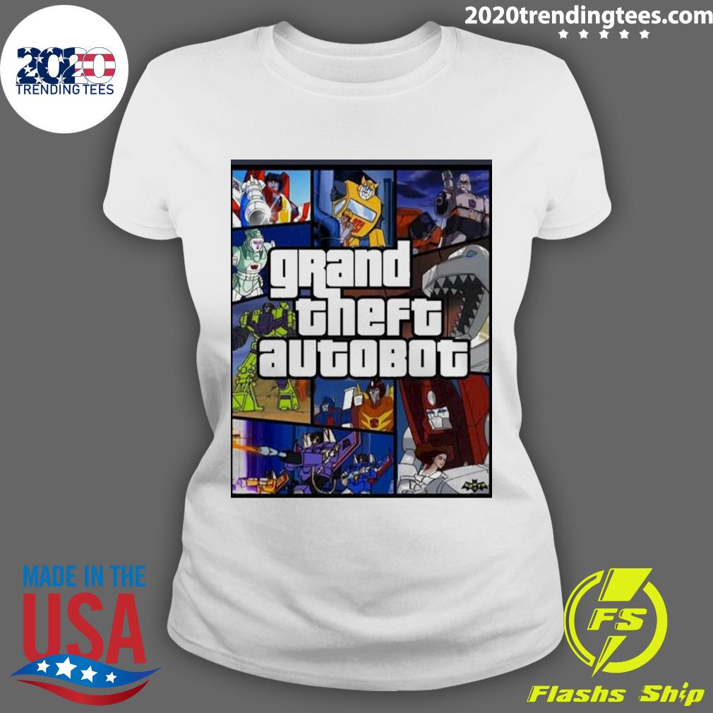 Nice inspired Grand Theft Autobot - Adult & Kids T-Shirts, Sweatshirts & Hoodies apparel design preview 3