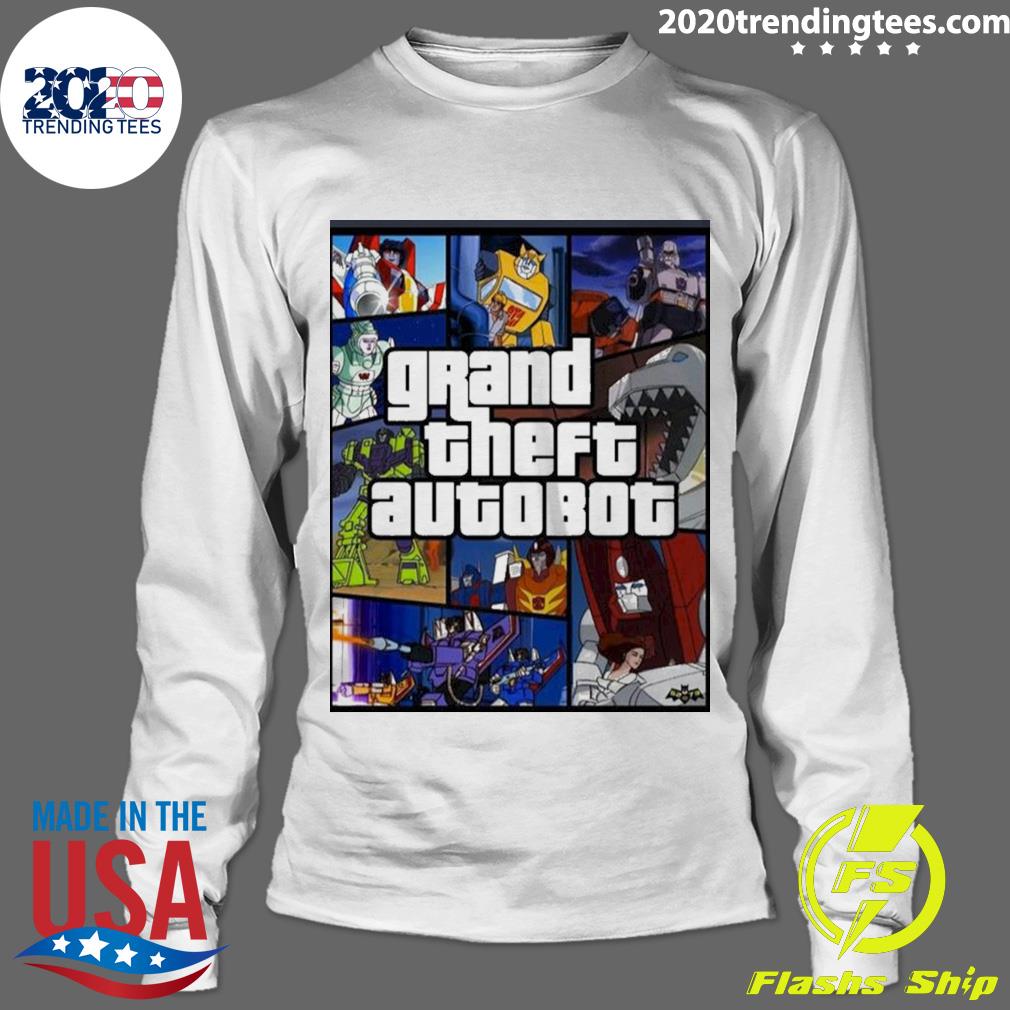 Nice inspired Grand Theft Autobot - Adult & Kids T-Shirts, Sweatshirts & Hoodies apparel design preview 4