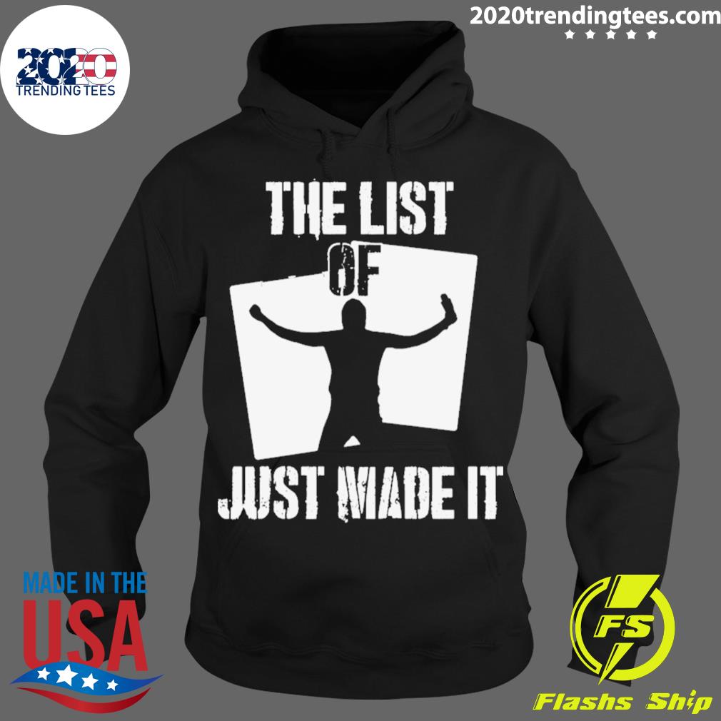 Nice jericho List - Adult & Kids T-Shirts, Sweatshirts & Hoodies apparel design preview 2