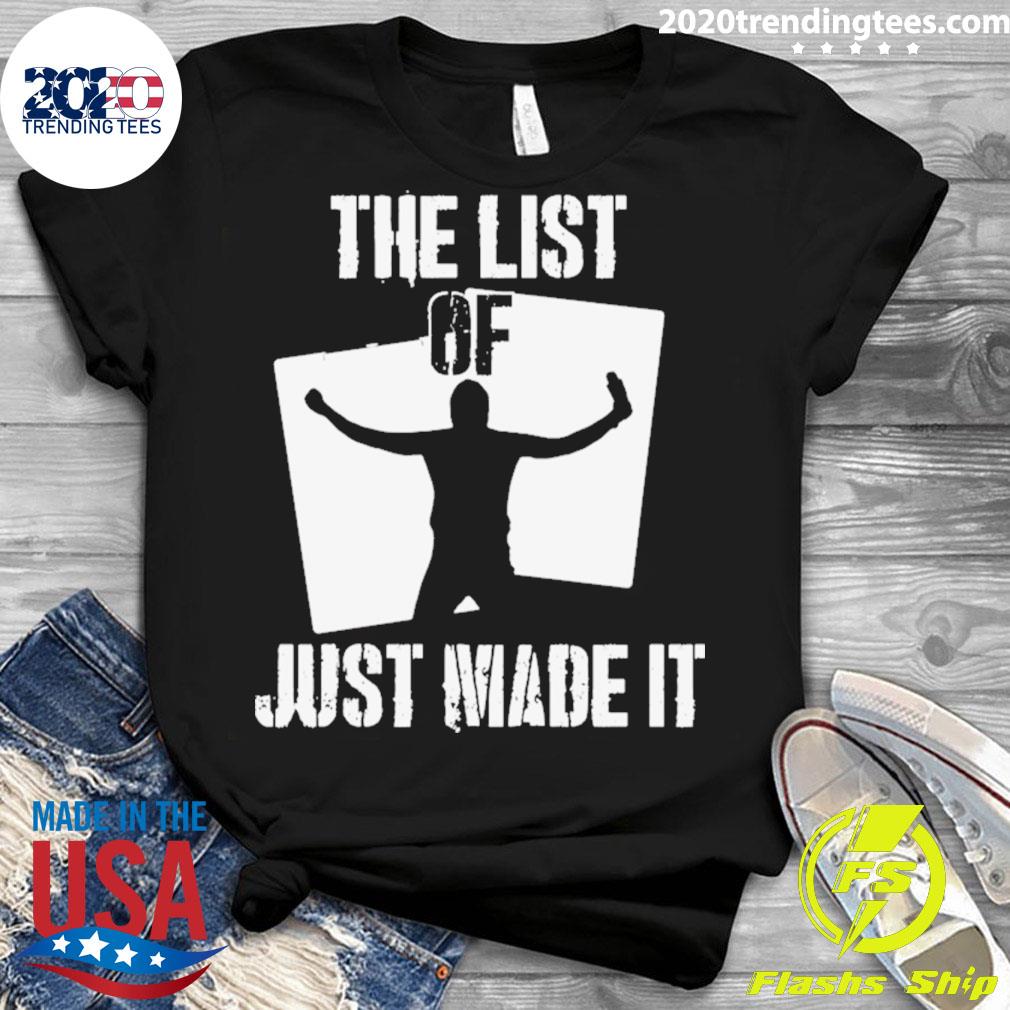 Nice jericho List - Adult & Kids T-Shirts, Sweatshirts & Hoodies apparel design preview 3