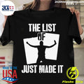 Nice jericho List - Adult & Kids T-Shirts, Sweatshirts & Hoodies apparel design preview 1