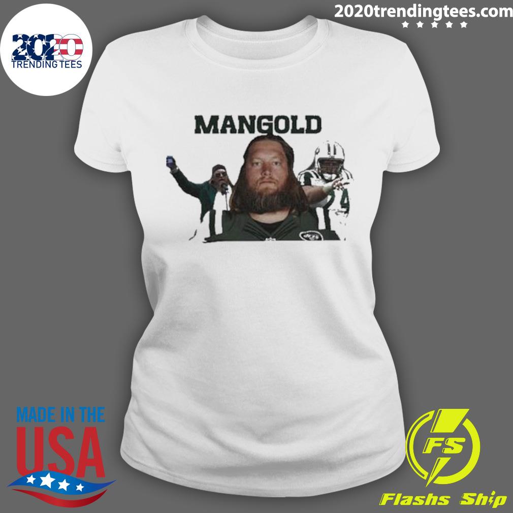 Nice jets Nick Mangold Vintage - Adult & Kids T-Shirts, Sweatshirts & Hoodies apparel design preview 3