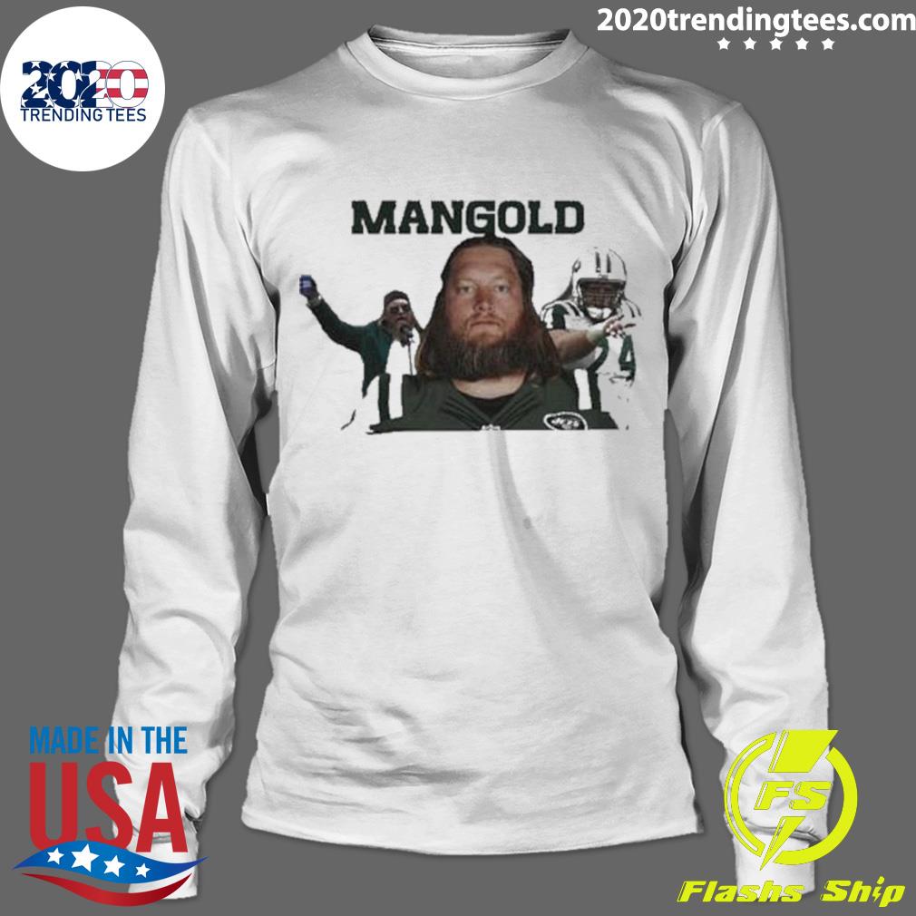 Nice jets Nick Mangold Vintage - Adult & Kids T-Shirts, Sweatshirts & Hoodies apparel design preview 4