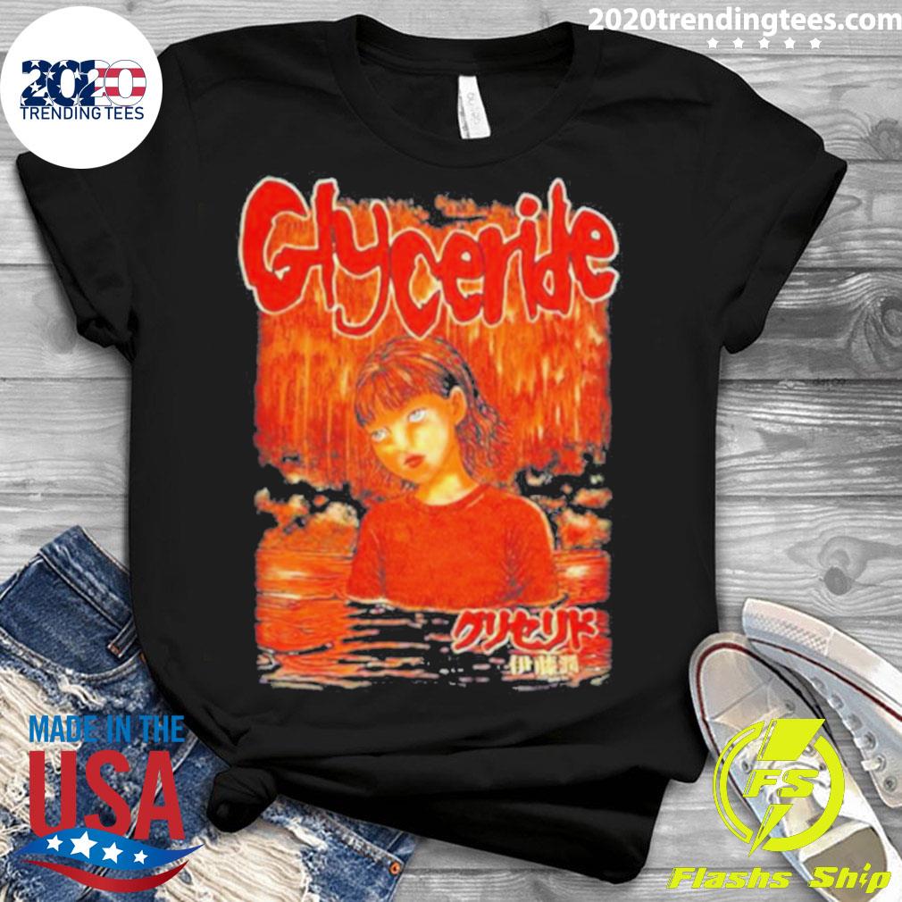Nice junji Ito Glyceride - Adult & Kids T-Shirts, Sweatshirts & Hoodies apparel design preview 3
