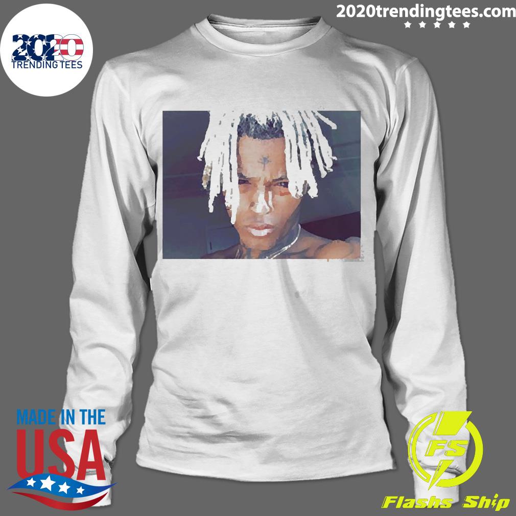 Nice kanye West Xxxtentacion - Adult & Kids T-Shirts, Sweatshirts & Hoodies apparel design preview 4