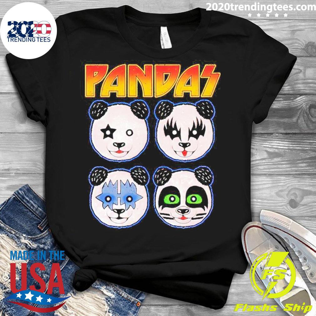 Nice kiss Pandas - Adult & Kids T-Shirts, Sweatshirts & Hoodies apparel design preview 3