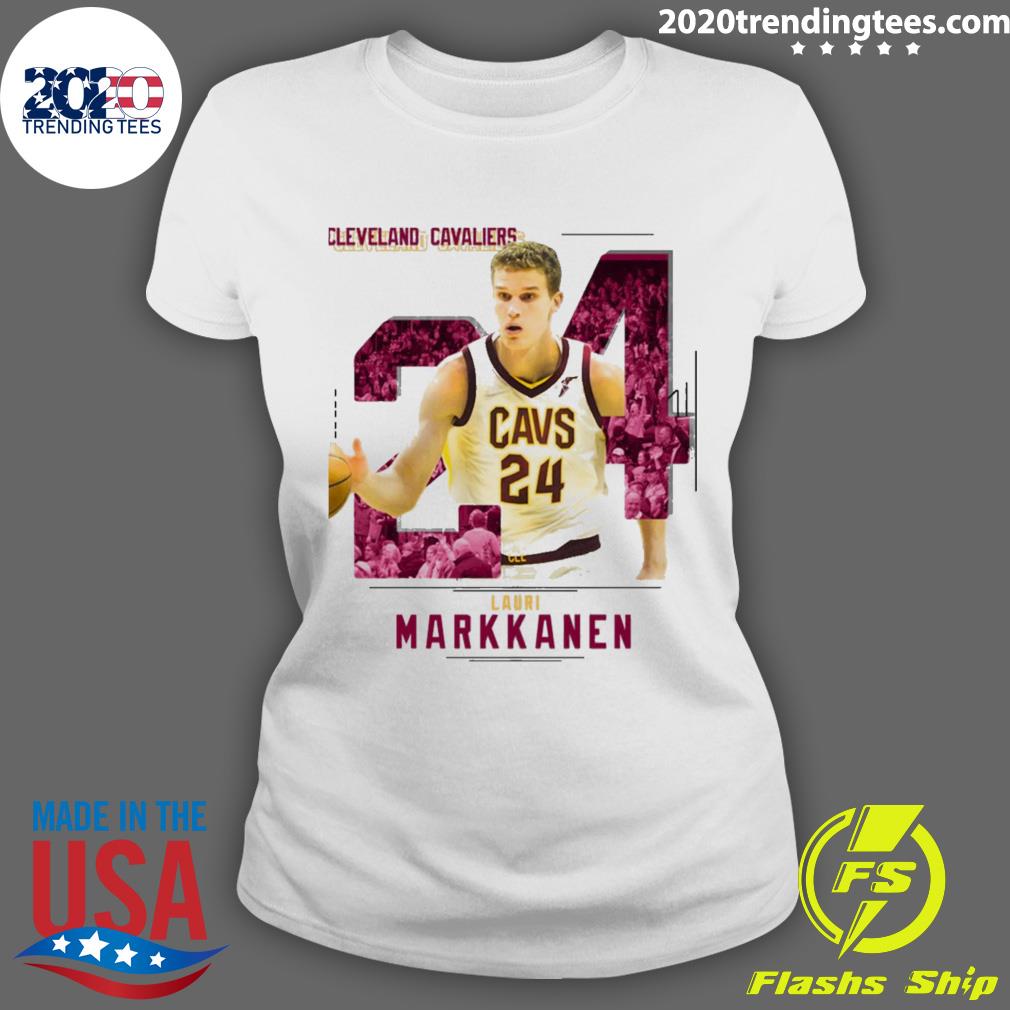 Nice lauri Markkanen Basketball Utah Jazz - Adult & Kids T-Shirts, Sweatshirts & Hoodies apparel design preview 3