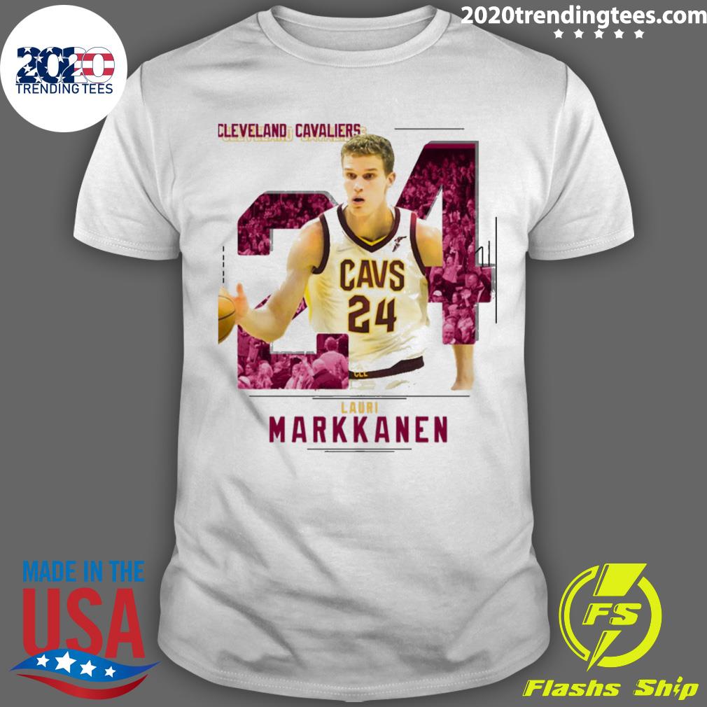 Nice lauri Markkanen Basketball Utah Jazz - Adult & Kids T-Shirts, Sweatshirts & Hoodies apparel design preview 1