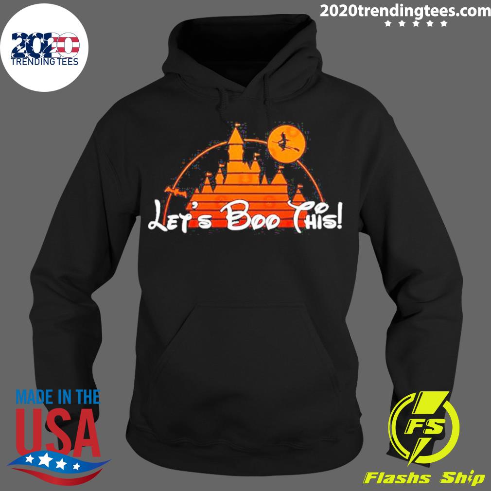 Nice lets Boo This Disneyland Halloween - Adult & Kids T-Shirts, Sweatshirts & Hoodies apparel design preview 2