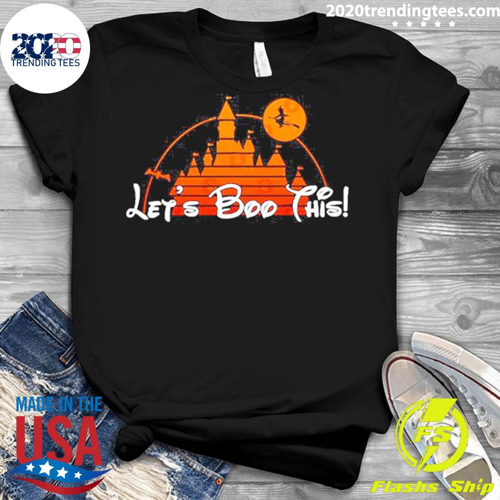 Nice lets Boo This Disneyland Halloween - Adult & Kids T-Shirts, Sweatshirts & Hoodies apparel design preview 3