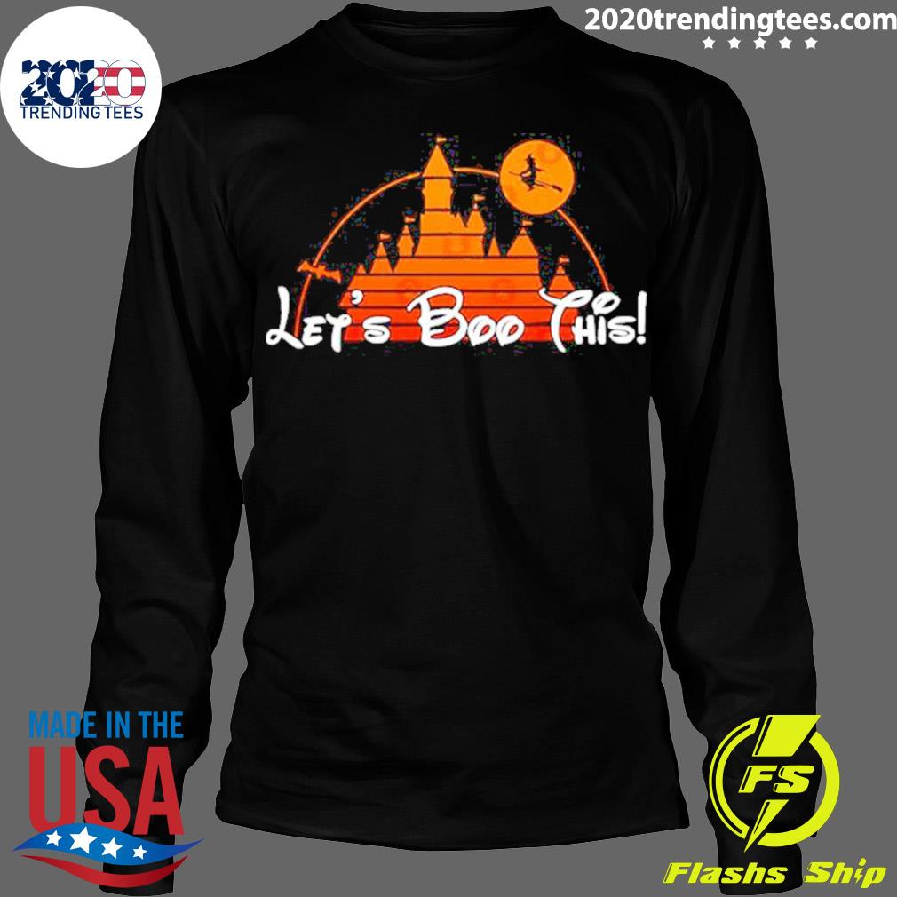 Nice lets Boo This Disneyland Halloween - Adult & Kids T-Shirts, Sweatshirts & Hoodies apparel design preview 4