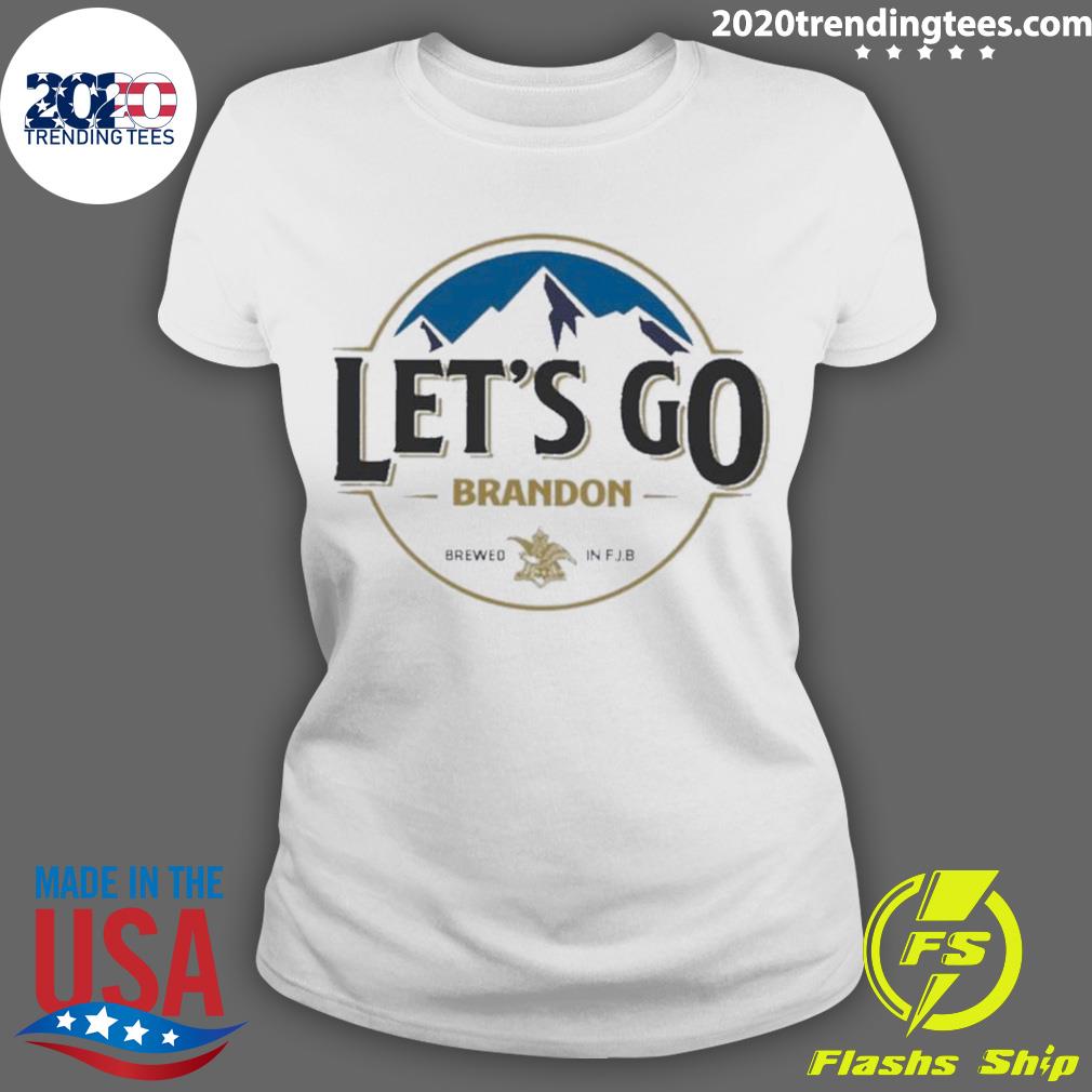 Nice let's Go Brandon Brewed - Adult & Kids T-Shirts, Sweatshirts & Hoodies apparel design preview 3