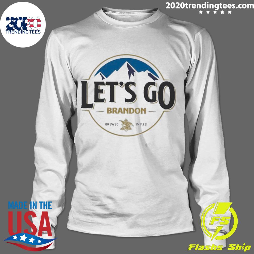 Nice let's Go Brandon Brewed - Adult & Kids T-Shirts, Sweatshirts & Hoodies apparel design preview 4