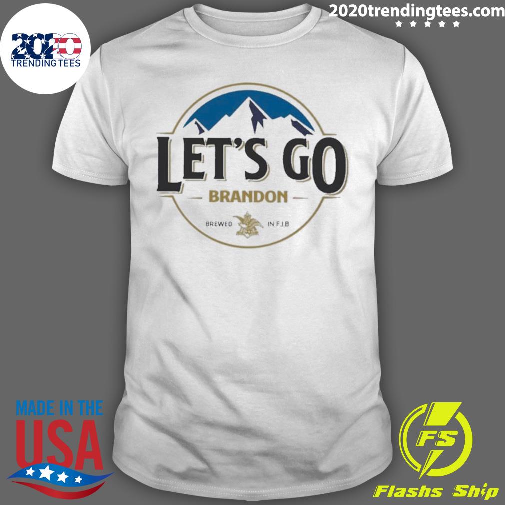 Nice let's Go Brandon Brewed - Adult & Kids T-Shirts, Sweatshirts & Hoodies apparel design preview 1