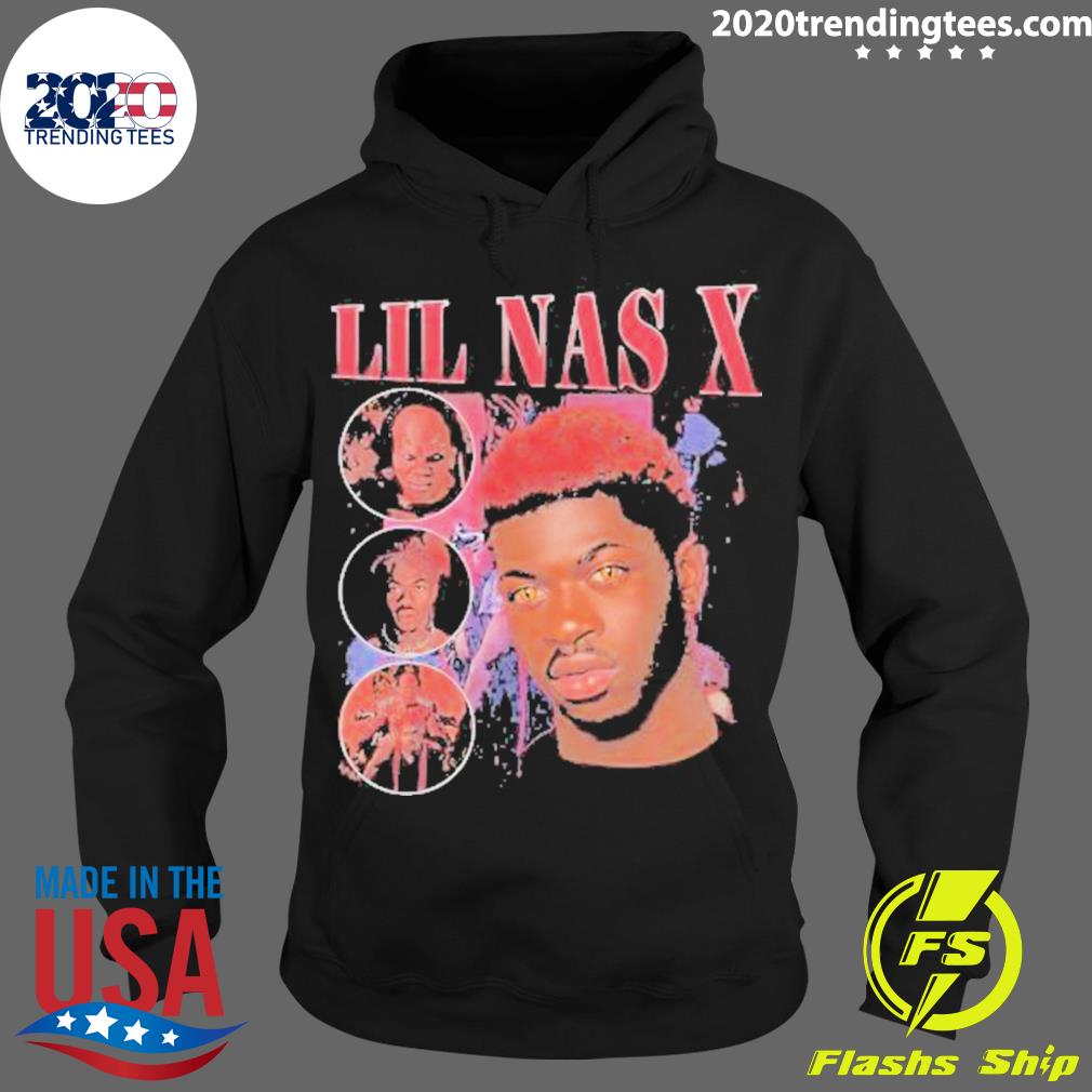 Nice lil Nas X Hip Hop 90s Vintage - Adult & Kids T-Shirts, Sweatshirts & Hoodies apparel design preview 2