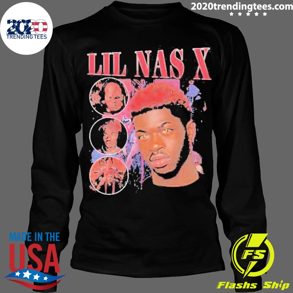Nice lil Nas X Hip Hop 90s Vintage - Adult & Kids T-Shirts, Sweatshirts & Hoodies apparel design preview 4
