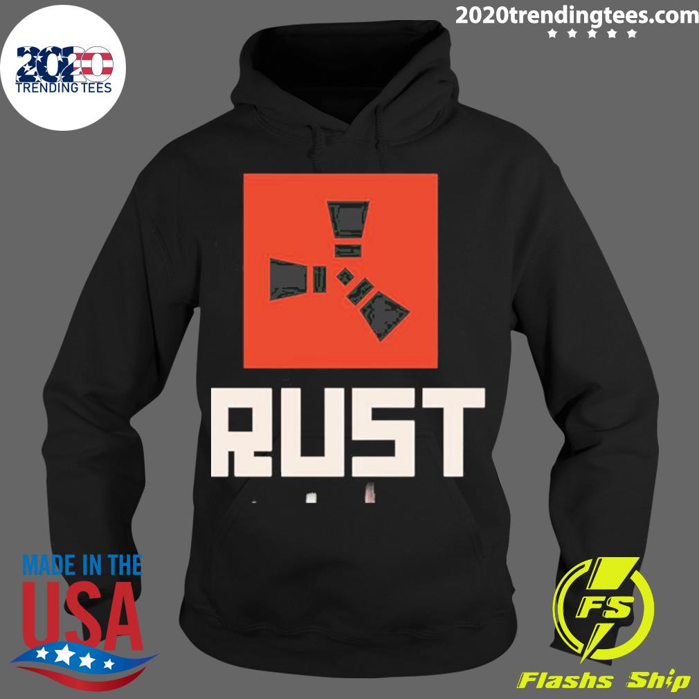 Nice logo Rust Game - Adult & Kids T-Shirts, Sweatshirts & Hoodies apparel design preview 2