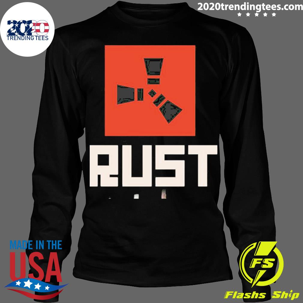 Nice logo Rust Game - Adult & Kids T-Shirts, Sweatshirts & Hoodies apparel design preview 4