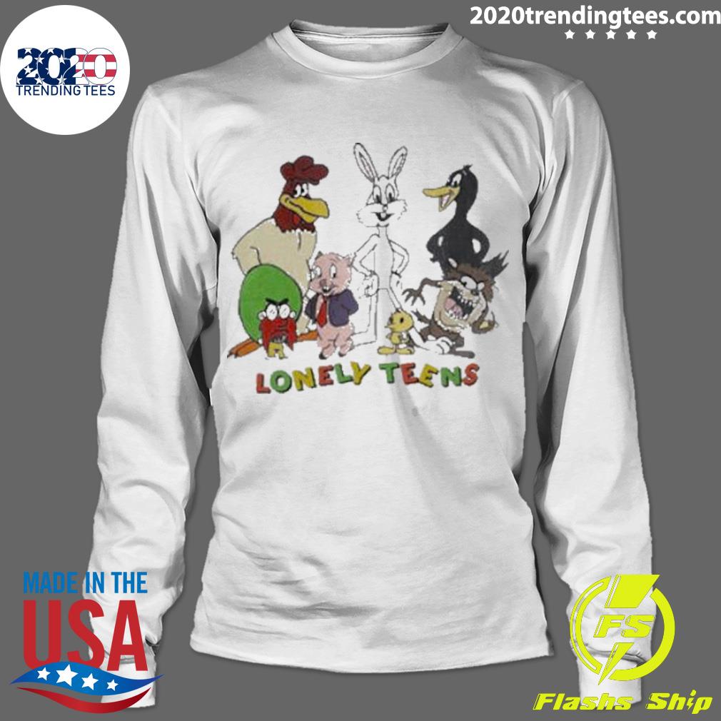 Nice lonely Teens - Adult & Kids T-Shirts, Sweatshirts & Hoodies apparel design preview 4