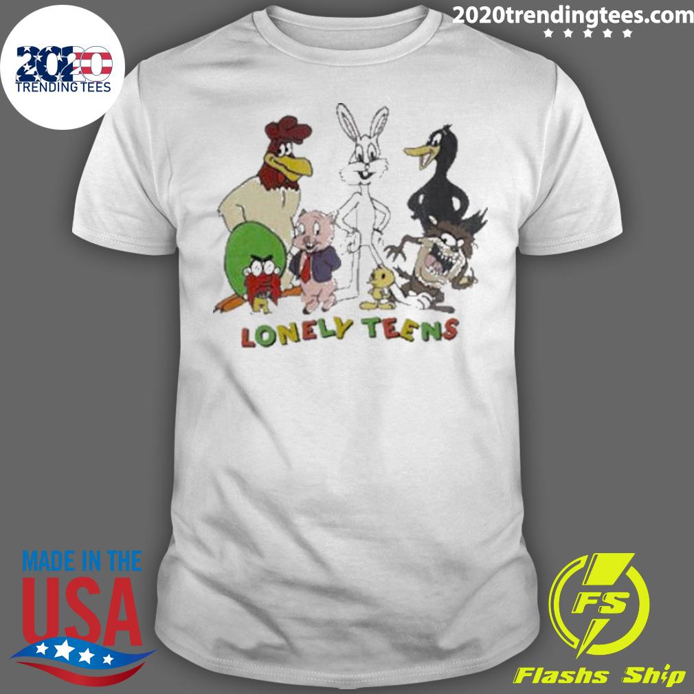 Nice lonely Teens - Adult & Kids T-Shirts, Sweatshirts & Hoodies apparel design preview 1