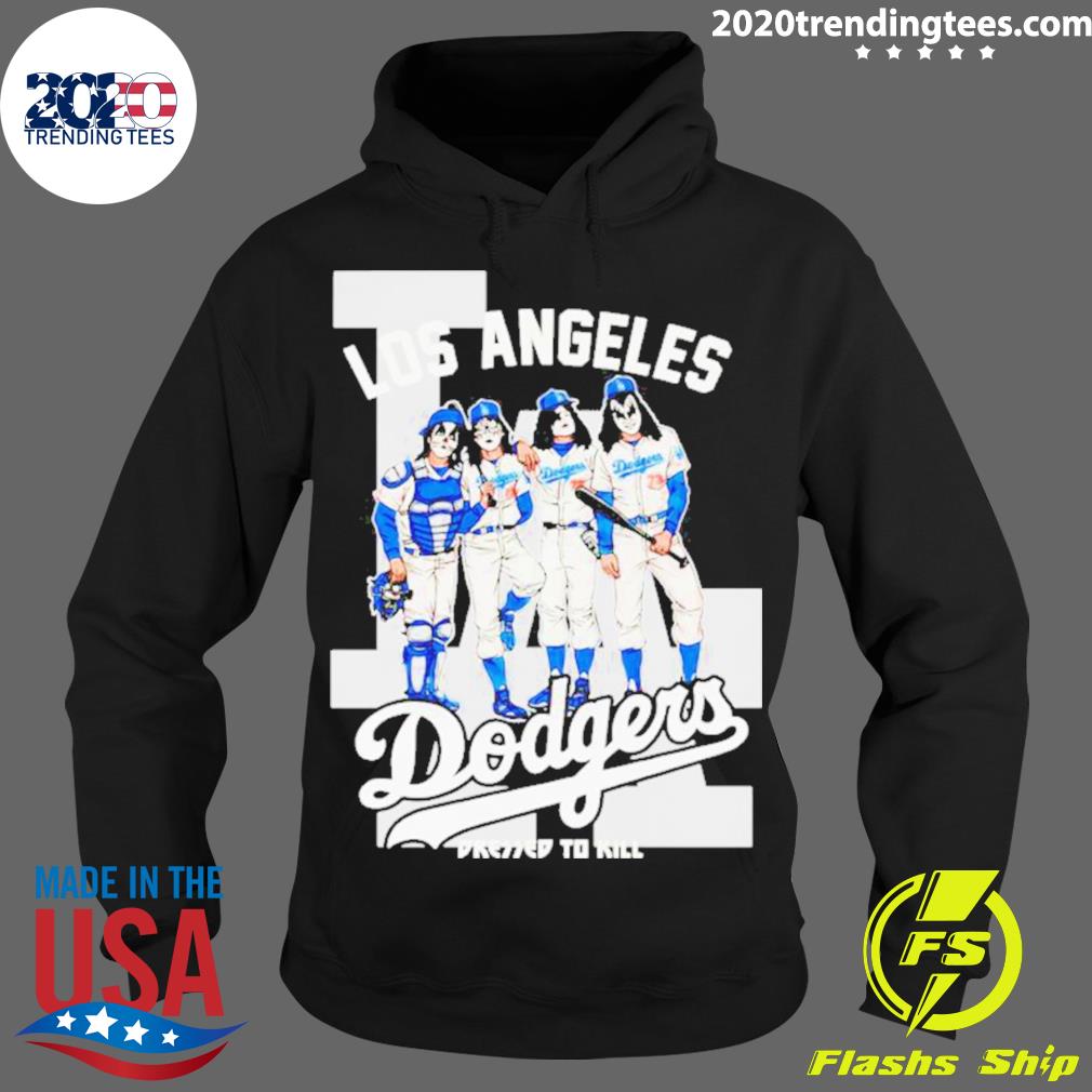 Nice los Angeles Dodgers Dressed To Kill - Adult & Kids T-Shirts, Sweatshirts & Hoodies apparel design preview 2