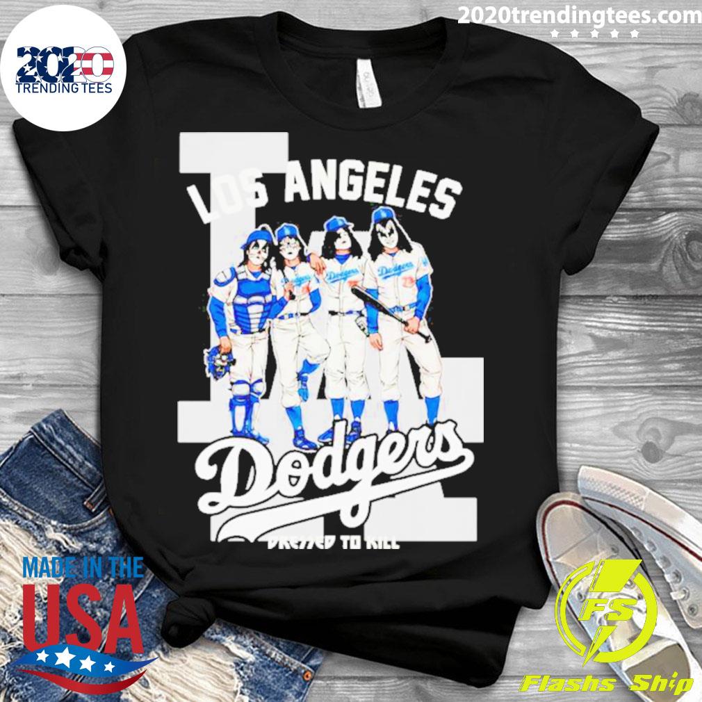 Nice los Angeles Dodgers Dressed To Kill - Adult & Kids T-Shirts, Sweatshirts & Hoodies apparel design preview 3