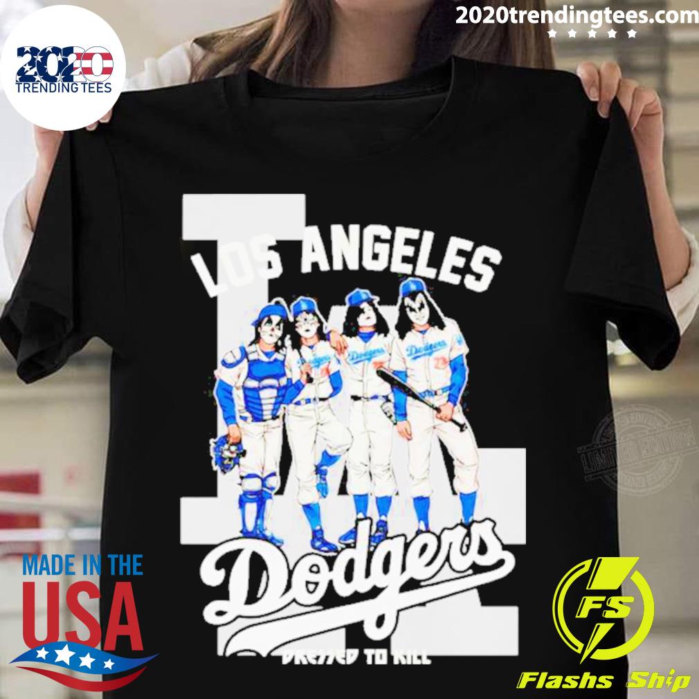 Nice los Angeles Dodgers Dressed To Kill - Adult & Kids T-Shirts, Sweatshirts & Hoodies apparel design preview 1