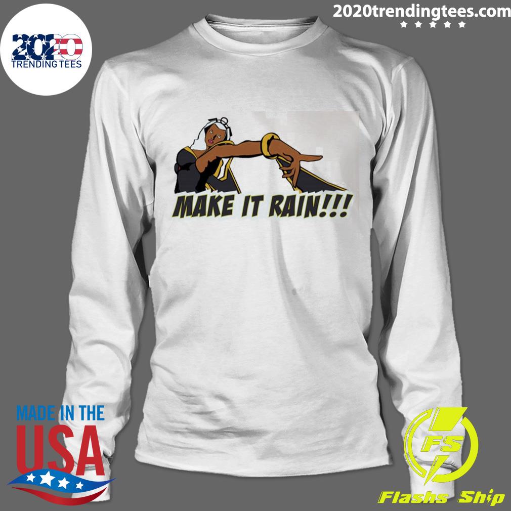 Nice make It Rain Storm Marvel - Adult & Kids T-Shirts, Sweatshirts & Hoodies apparel design preview 4