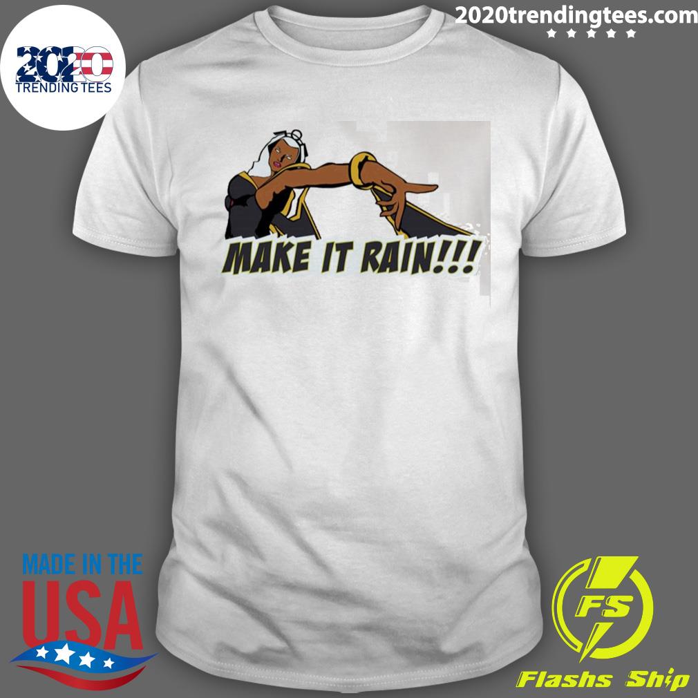 Nice make It Rain Storm Marvel - Adult & Kids T-Shirts, Sweatshirts & Hoodies apparel design preview 1