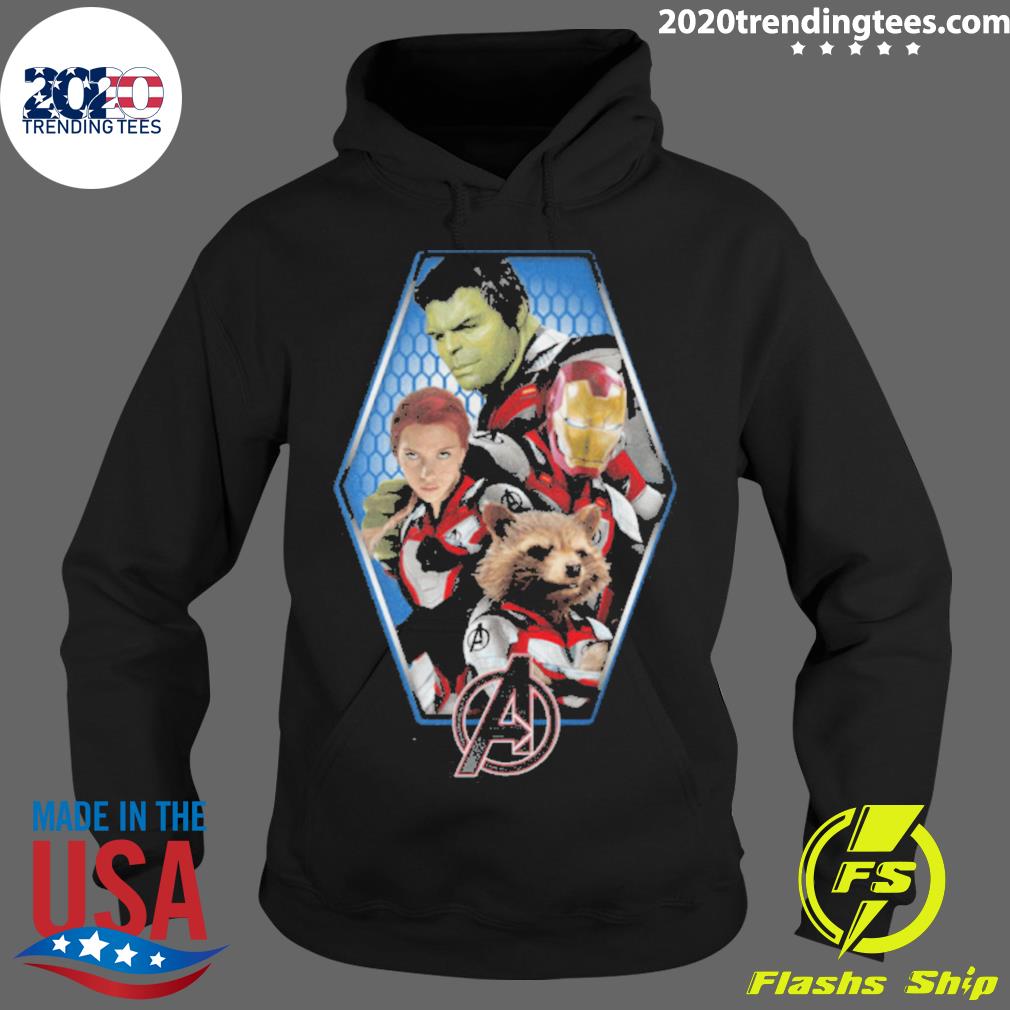 Nice marvel Avengers Endgame Hexagon - Adult & Kids T-Shirts, Sweatshirts & Hoodies apparel design preview 2
