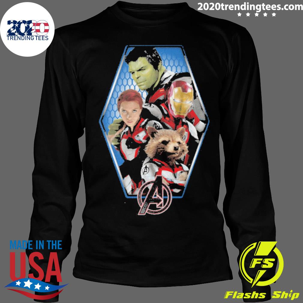 Nice marvel Avengers Endgame Hexagon - Adult & Kids T-Shirts, Sweatshirts & Hoodies apparel design preview 4