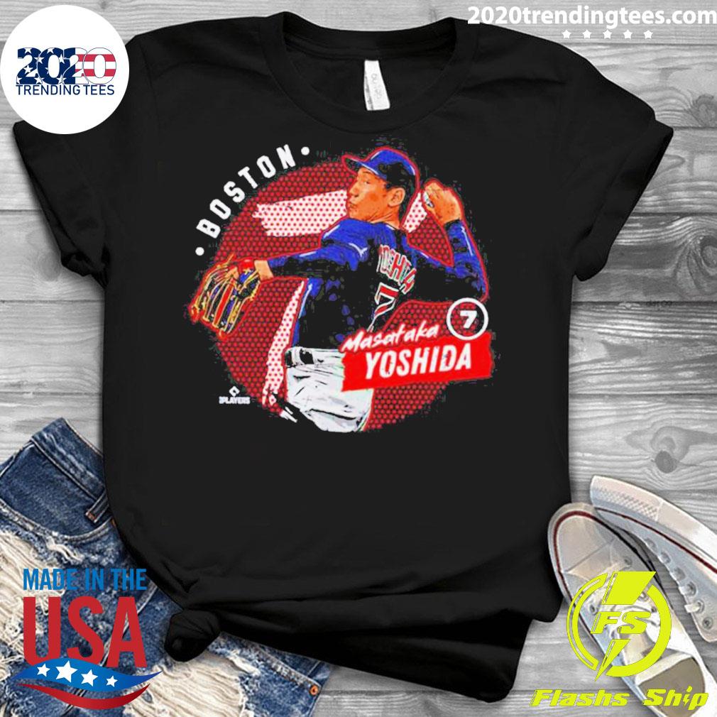 Nice masataka Yoshida Boston Dots - Adult & Kids T-Shirts, Sweatshirts & Hoodies apparel design preview 3