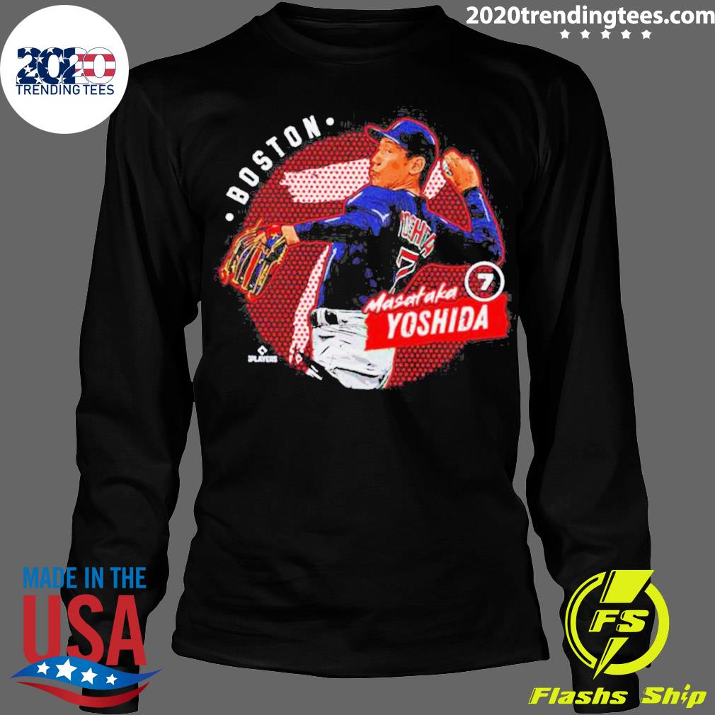 Nice masataka Yoshida Boston Dots - Adult & Kids T-Shirts, Sweatshirts & Hoodies apparel design preview 4