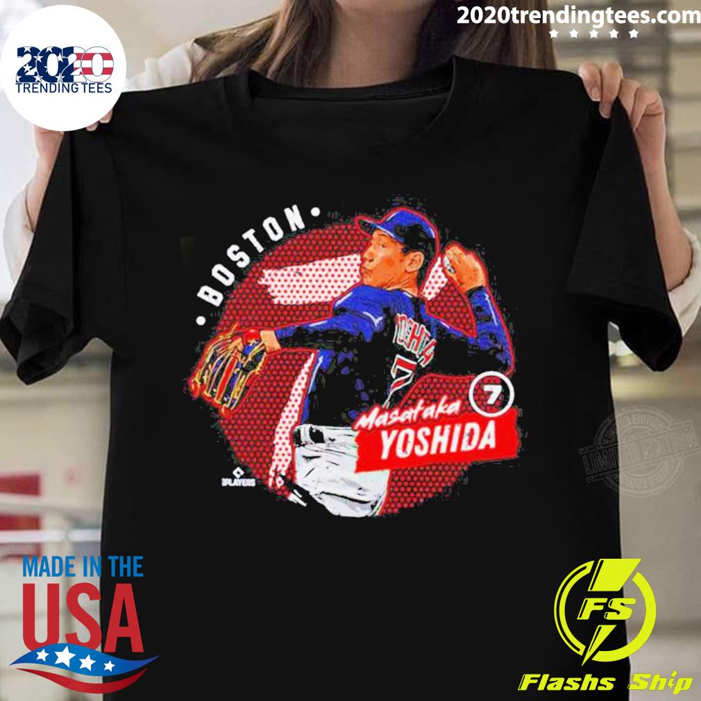 Nice masataka Yoshida Boston Dots - Adult & Kids T-Shirts, Sweatshirts & Hoodies apparel design preview 1