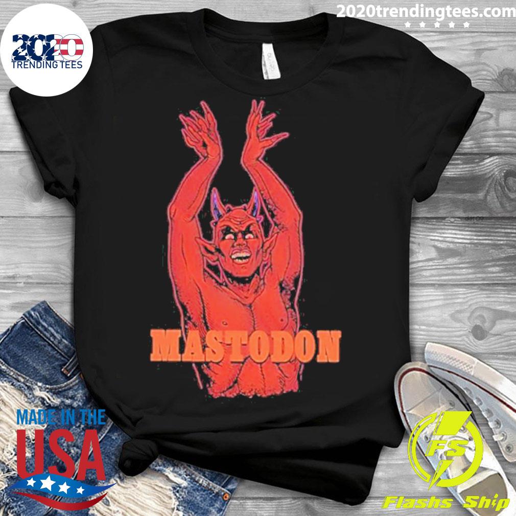 Nice mastodon Devil 2022 Itin - Adult & Kids T-Shirts, Sweatshirts & Hoodies apparel design preview 3