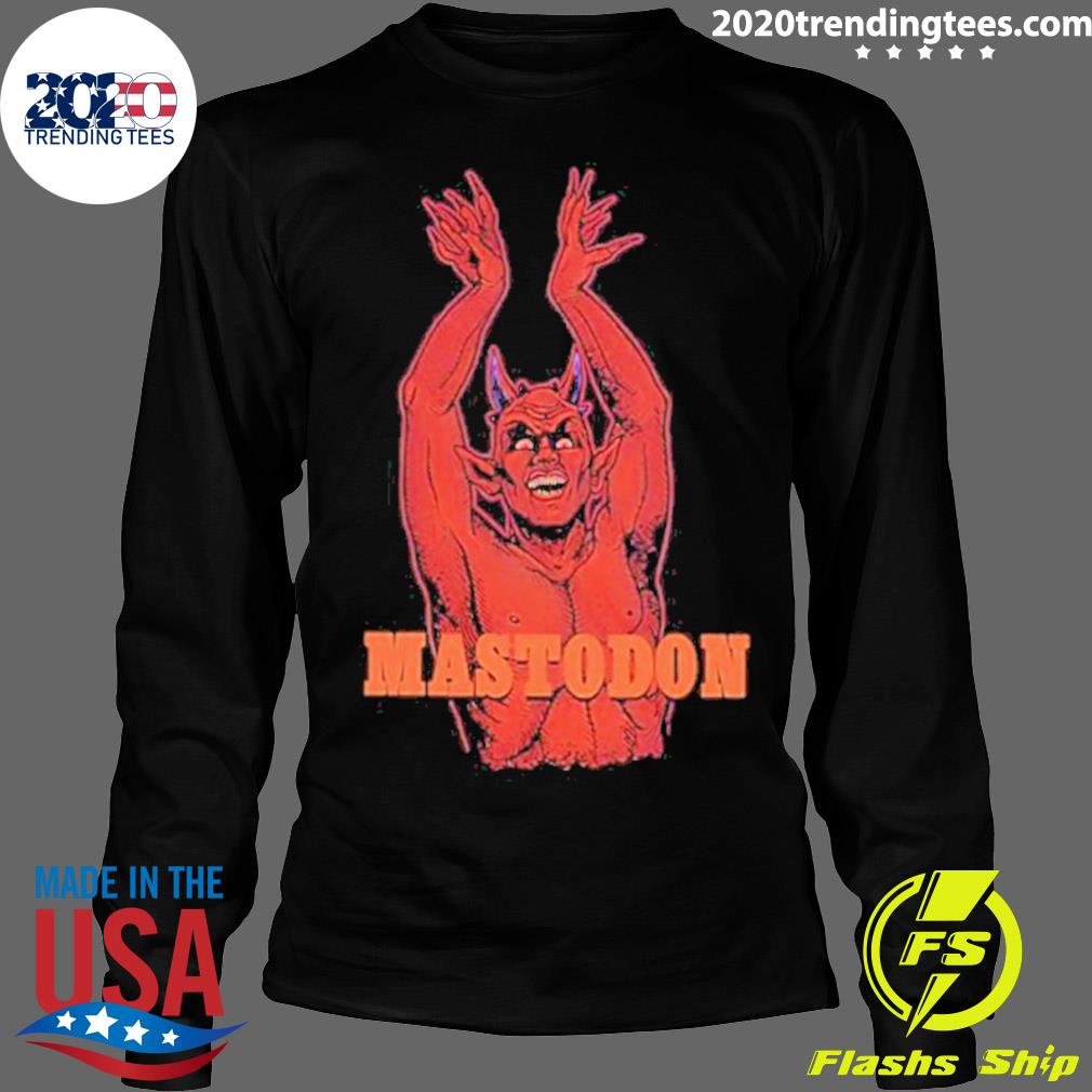 Nice mastodon Devil 2022 Itin - Adult & Kids T-Shirts, Sweatshirts & Hoodies apparel design preview 4