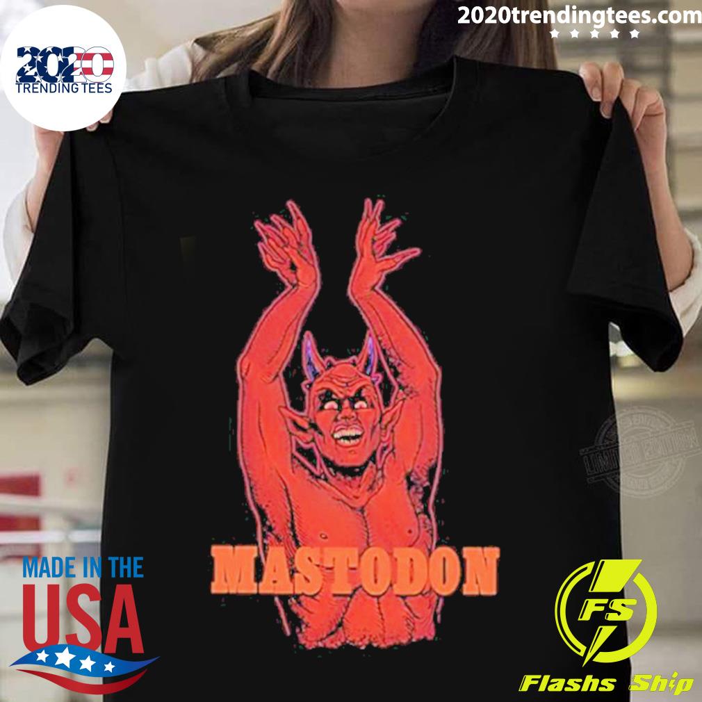 Nice mastodon Devil 2022 Itin - Adult & Kids T-Shirts, Sweatshirts & Hoodies apparel design preview 1