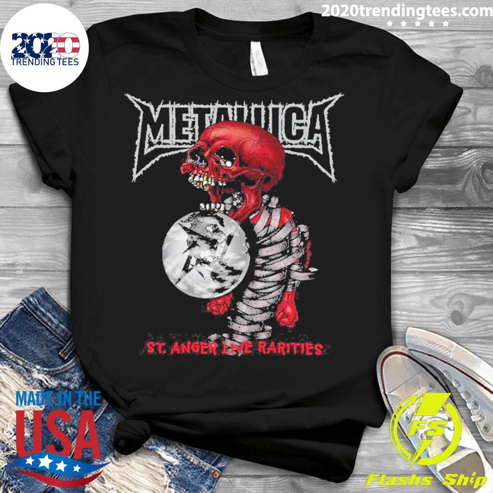 Nice metallica St. Anger Live Rarities 2022 - Adult & Kids T-Shirts, Sweatshirts & Hoodies apparel design preview 3