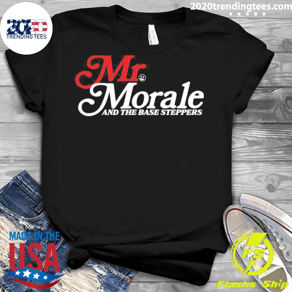 Nice mr Morale And The Base Steppers - Adult & Kids T-Shirts, Sweatshirts & Hoodies apparel design preview 3