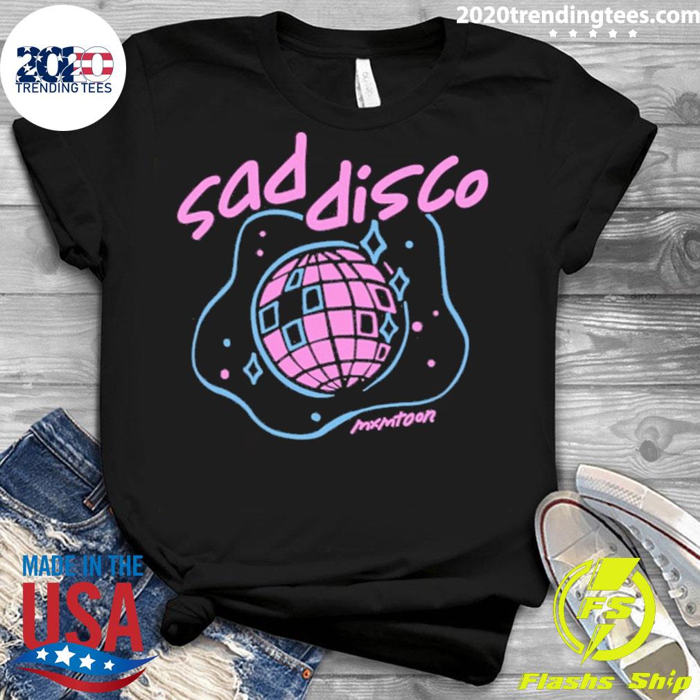 Nice mxmtoon Sad Disco - Adult & Kids T-Shirts, Sweatshirts & Hoodies apparel design preview 3