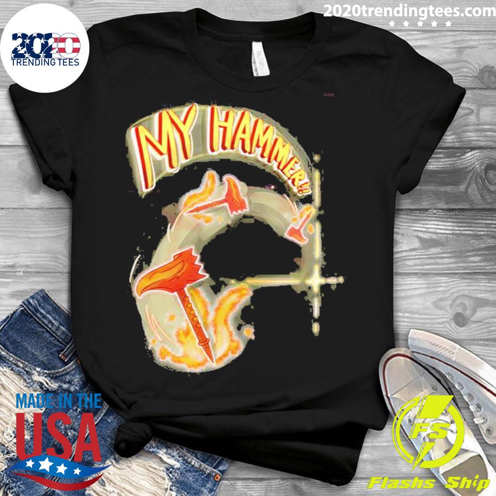 Nice my Hammer Destiny 2 - Adult & Kids T-Shirts, Sweatshirts & Hoodies apparel design preview 3