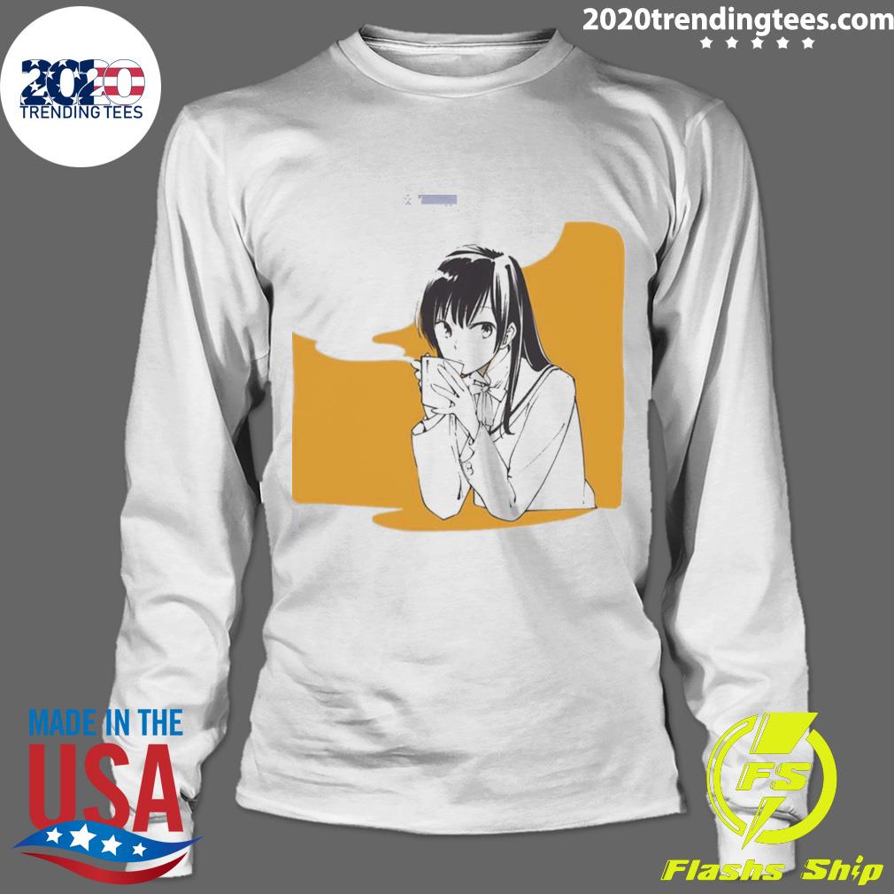 Nice nanami Drinking Tea - Adult & Kids T-Shirts, Sweatshirts & Hoodies apparel design preview 4